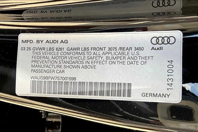 new 2025 Audi S e-tron GT car, priced at $131,730