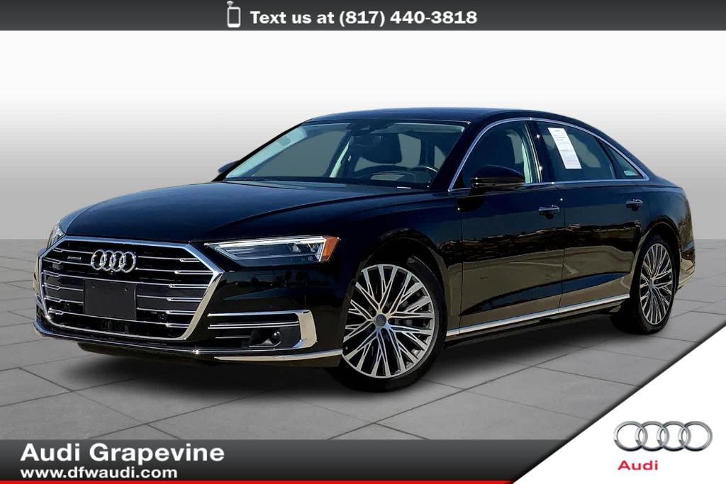 used 2020 Audi A8 car, priced at $44,000
