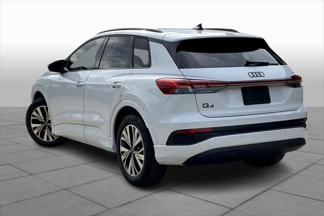 new 2025 Audi Q4 e-tron car, priced at $55,165