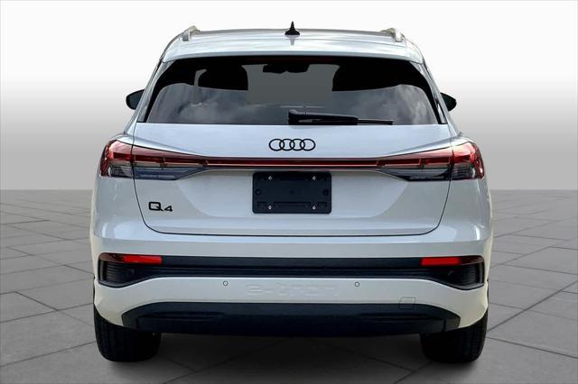 new 2025 Audi Q4 e-tron car, priced at $55,165