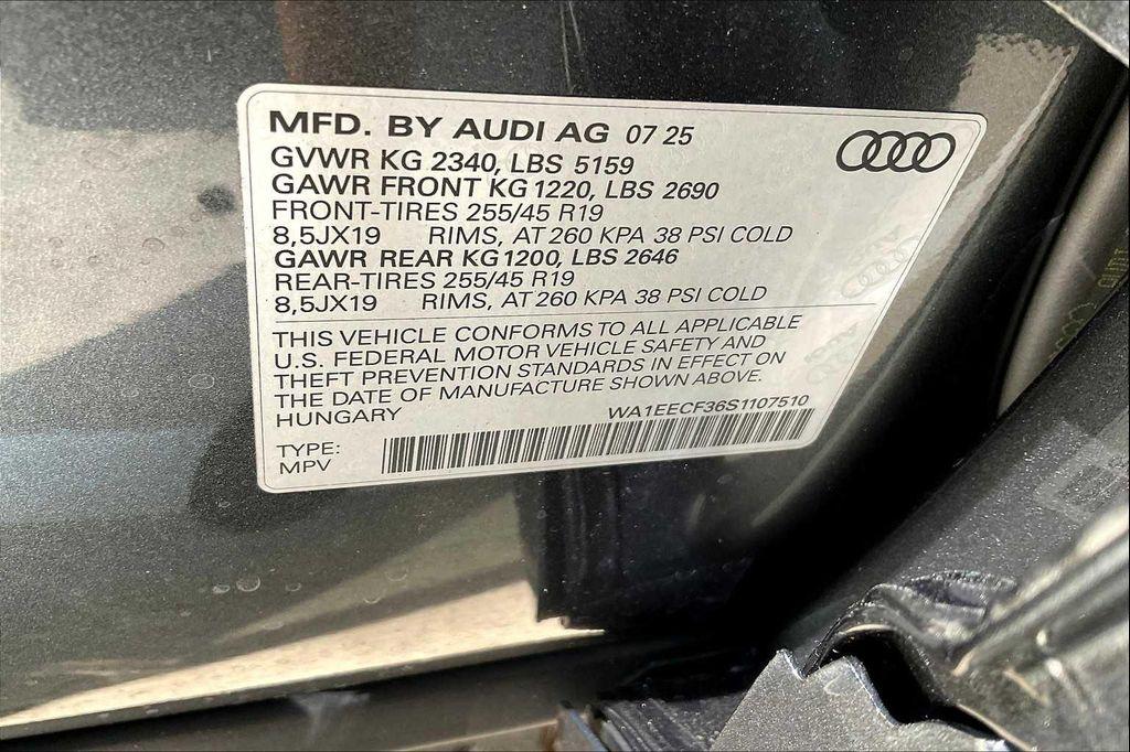 new 2025 Audi Q3 car, priced at $47,200