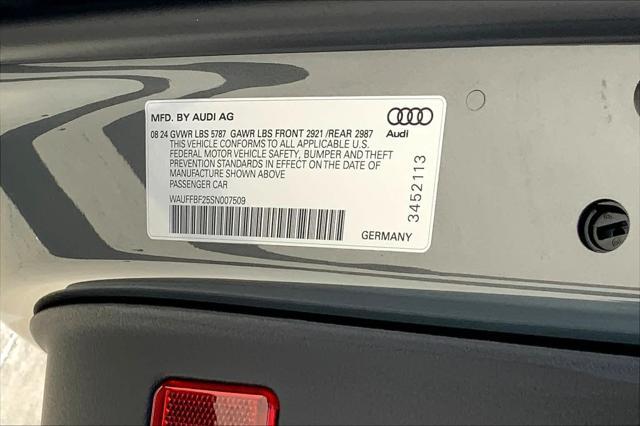 new 2025 Audi S6 car, priced at $98,730