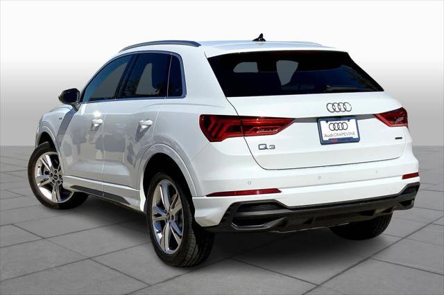 used 2024 Audi Q3 car, priced at $40,000