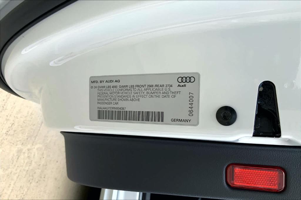 new 2024 Audi A5 car, priced at $63,578