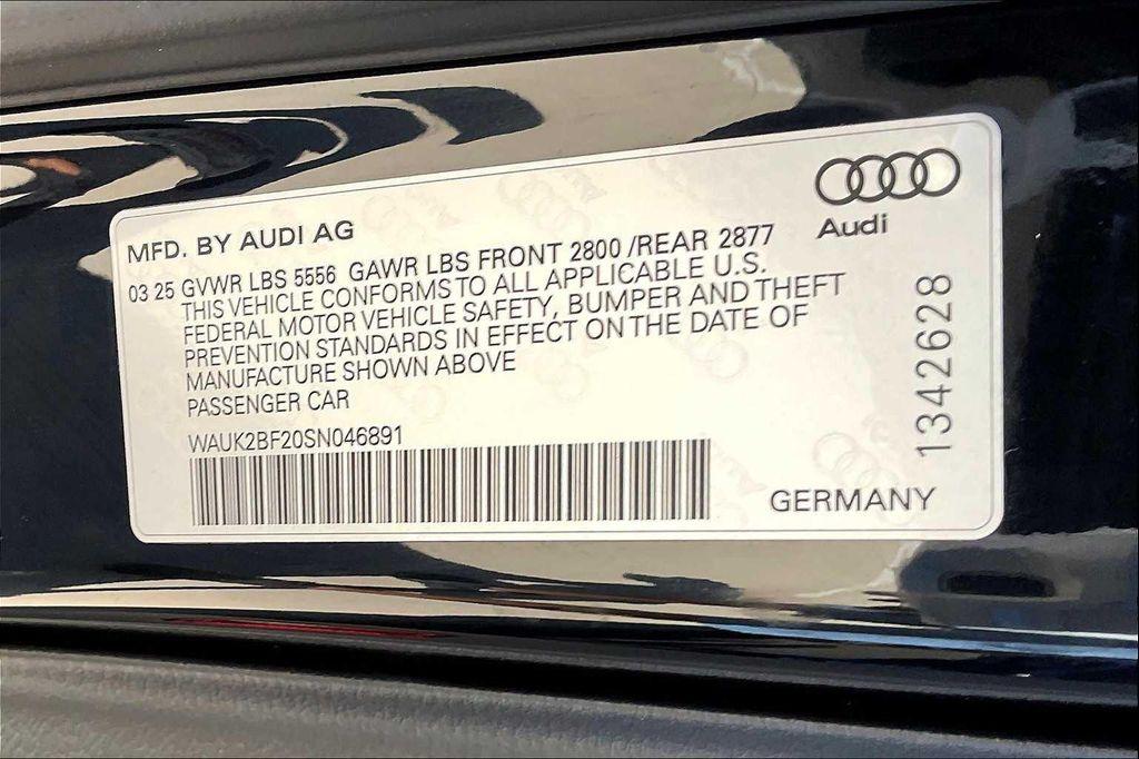 new 2025 Audi A6 car, priced at $69,585