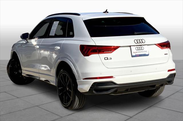 used 2024 Audi Q3 car, priced at $41,500