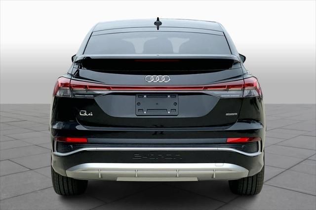 new 2025 Audi Q4 e-tron Sportback car, priced at $62,625