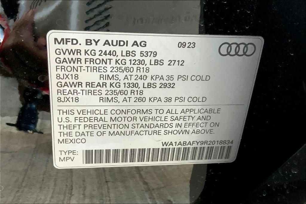 used 2024 Audi Q5 car, priced at $44,000