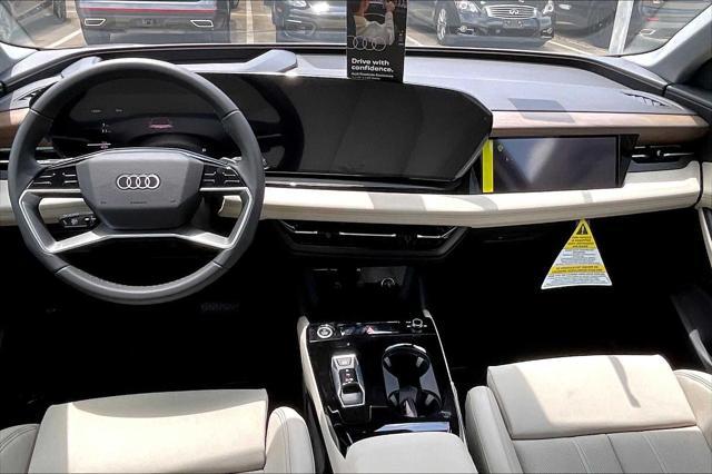 new 2025 Audi Q6 e-tron car, priced at $77,750