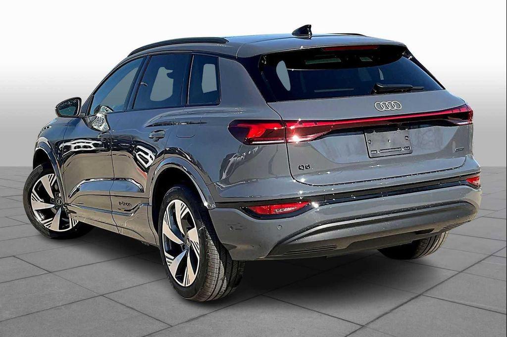 new 2025 Audi Q6 e-tron car, priced at $73,855