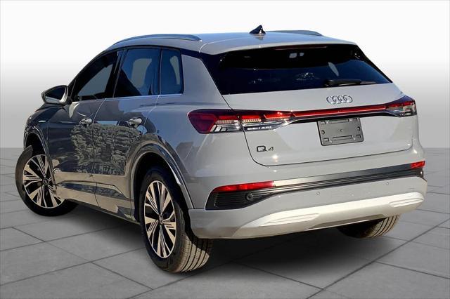 new 2025 Audi Q4 e-tron car, priced at $56,040