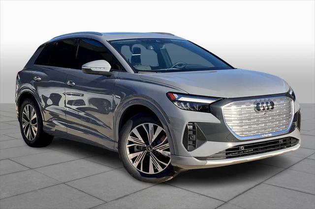 new 2025 Audi Q4 e-tron car, priced at $56,040