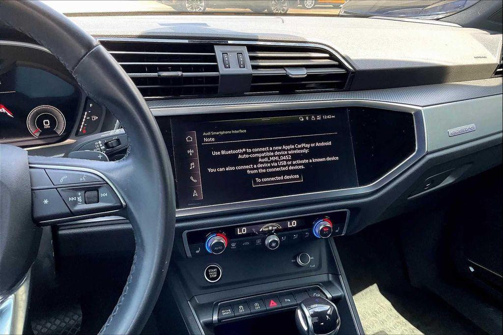 used 2022 Audi Q3 car, priced at $27,000