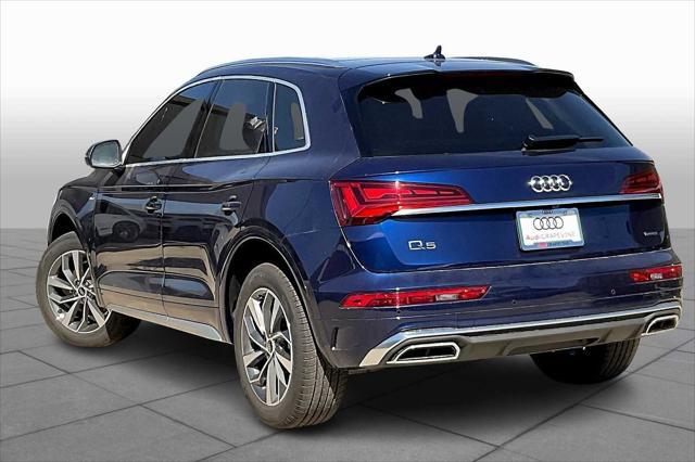 new 2025 Audi Q5 car, priced at $57,675