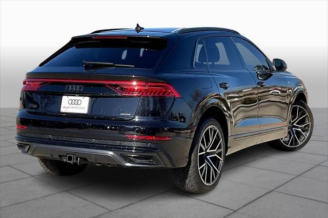 used 2021 Audi Q8 car, priced at $48,000