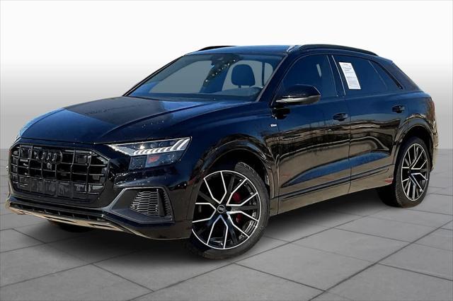 used 2021 Audi Q8 car, priced at $48,000