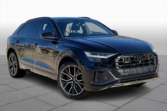 used 2021 Audi Q8 car, priced at $48,000