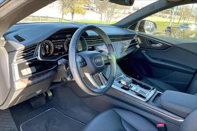 used 2021 Audi Q8 car, priced at $48,000