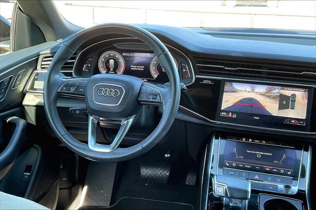 used 2021 Audi Q8 car, priced at $48,000