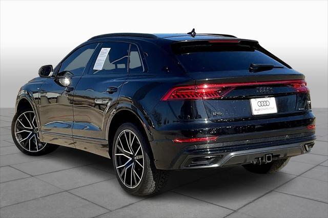 used 2021 Audi Q8 car, priced at $48,000