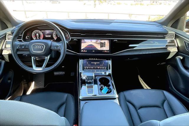 used 2021 Audi Q8 car, priced at $48,000