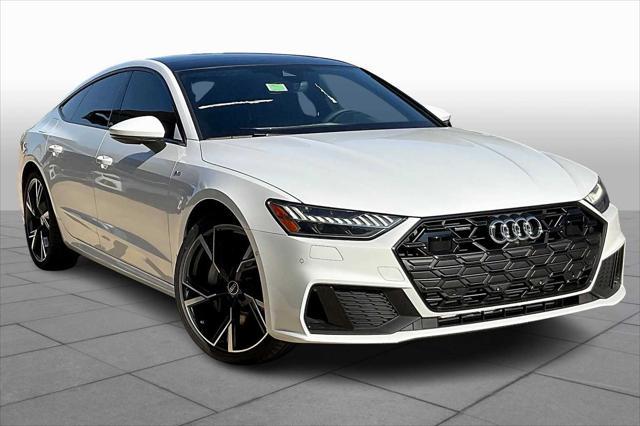 new 2025 Audi A7 car, priced at $89,335