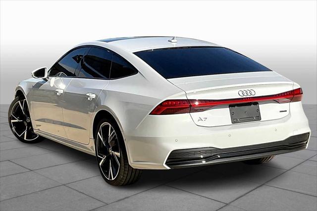 new 2025 Audi A7 car, priced at $89,335