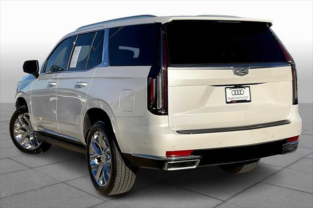 used 2021 Cadillac Escalade car, priced at $72,000