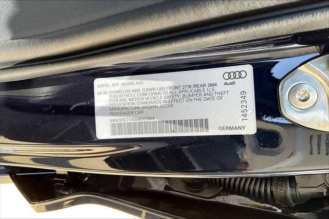 new 2025 Audi S5 car, priced at $72,685