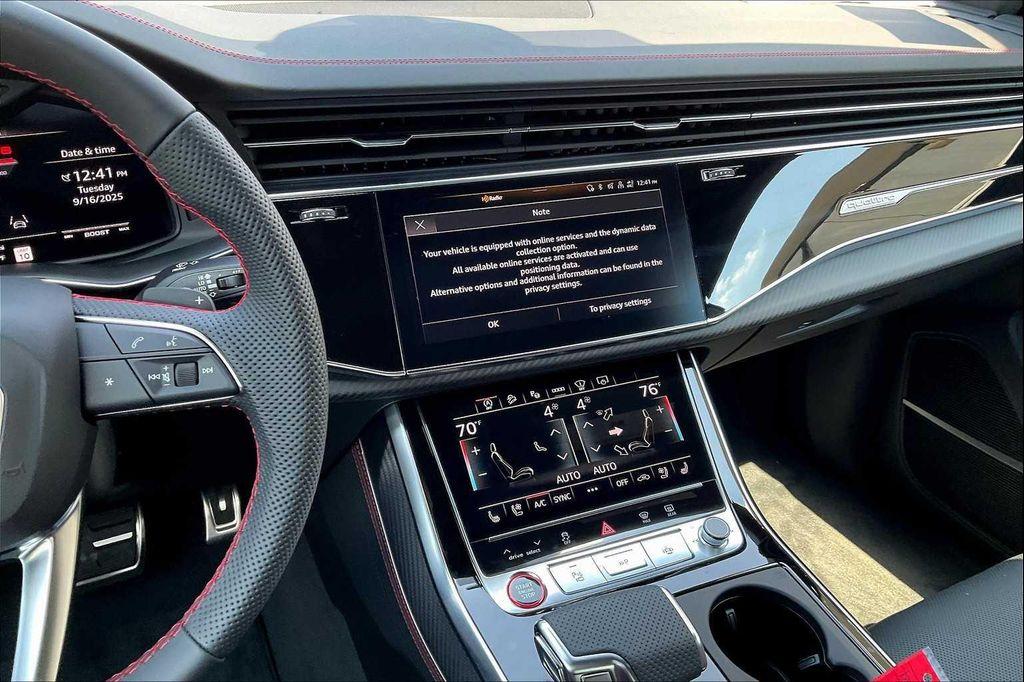 new 2025 Audi SQ8 car, priced at $122,995