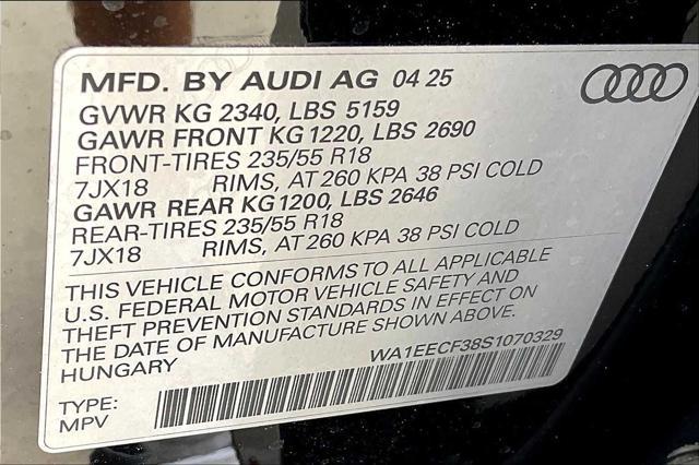 new 2025 Audi Q3 car