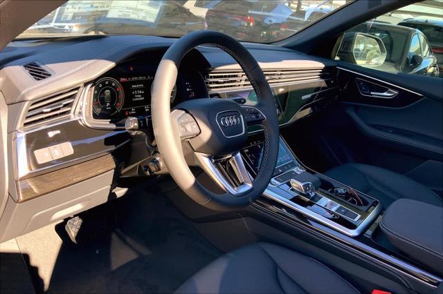 new 2025 Audi Q8 car, priced at $86,705