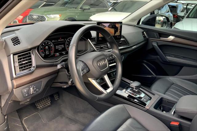 used 2021 Audi Q5 car, priced at $34,000