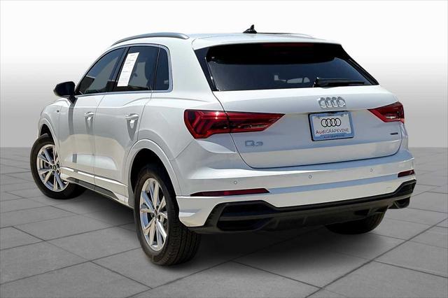 used 2025 Audi Q3 car, priced at $43,000