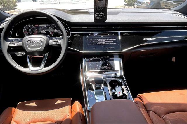 new 2025 Audi Q8 car, priced at $88,320