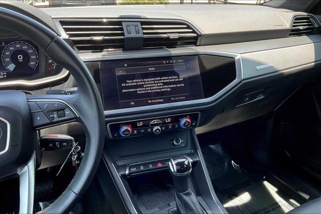 used 2022 Audi Q3 car, priced at $33,000