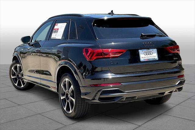 used 2022 Audi Q3 car, priced at $33,000