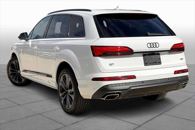 new 2025 Audi Q7 car, priced at $74,195