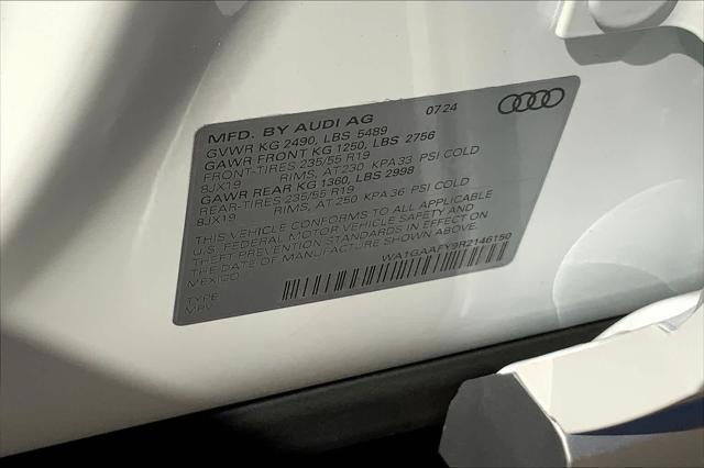 new 2024 Audi Q5 car, priced at $53,495