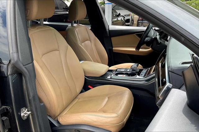 used 2021 Audi Q8 car, priced at $45,000