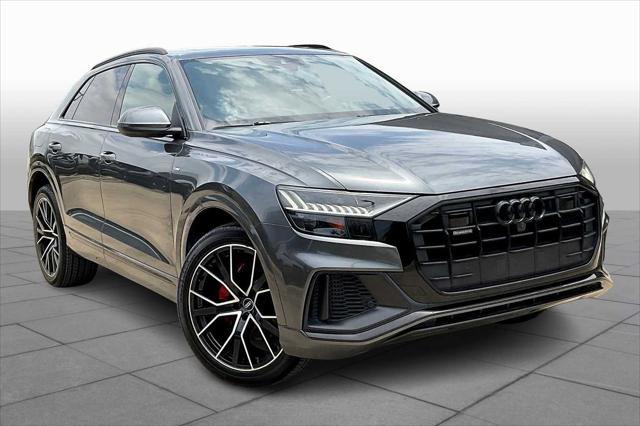 used 2021 Audi Q8 car, priced at $45,000