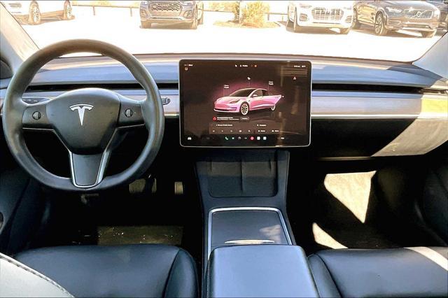 used 2022 Tesla Model 3 car, priced at $27,000