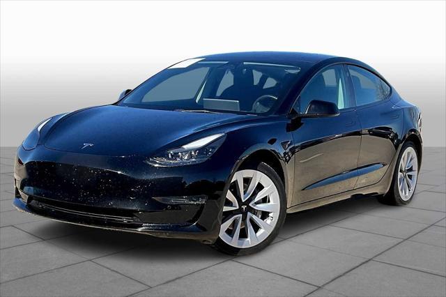 used 2022 Tesla Model 3 car, priced at $27,000