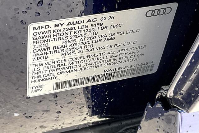 new 2025 Audi Q3 car, priced at $45,110