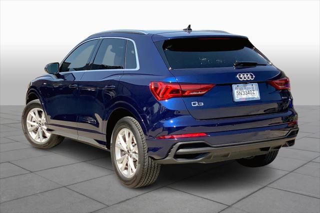 used 2024 Audi Q3 car, priced at $37,500