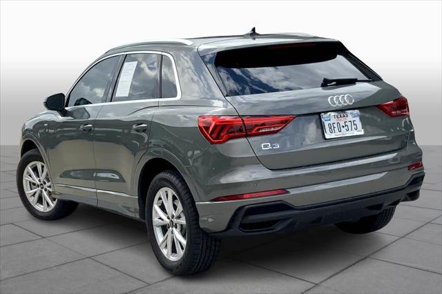 used 2024 Audi Q3 car, priced at $38,000