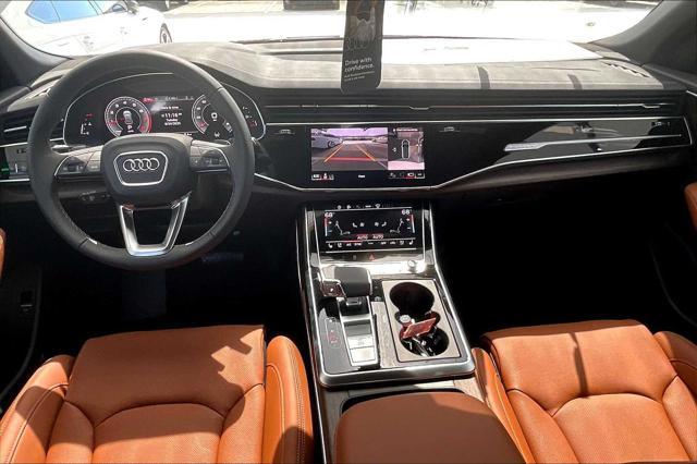 new 2025 Audi Q8 car, priced at $90,715