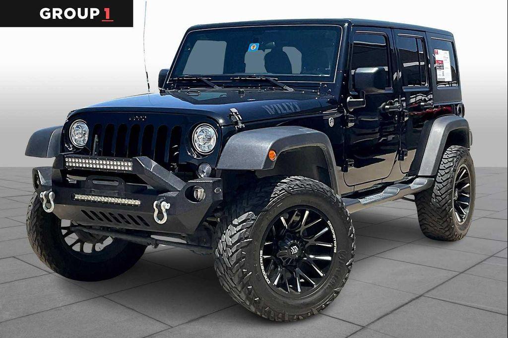 used 2018 Jeep Wrangler JK Unlimited car, priced at $27,000