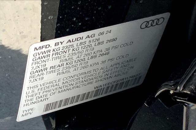 new 2024 Audi Q3 car, priced at $48,140