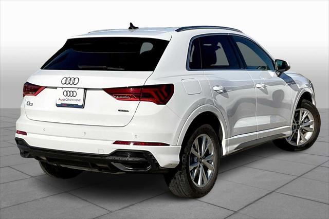 used 2024 Audi Q3 car, priced at $38,500